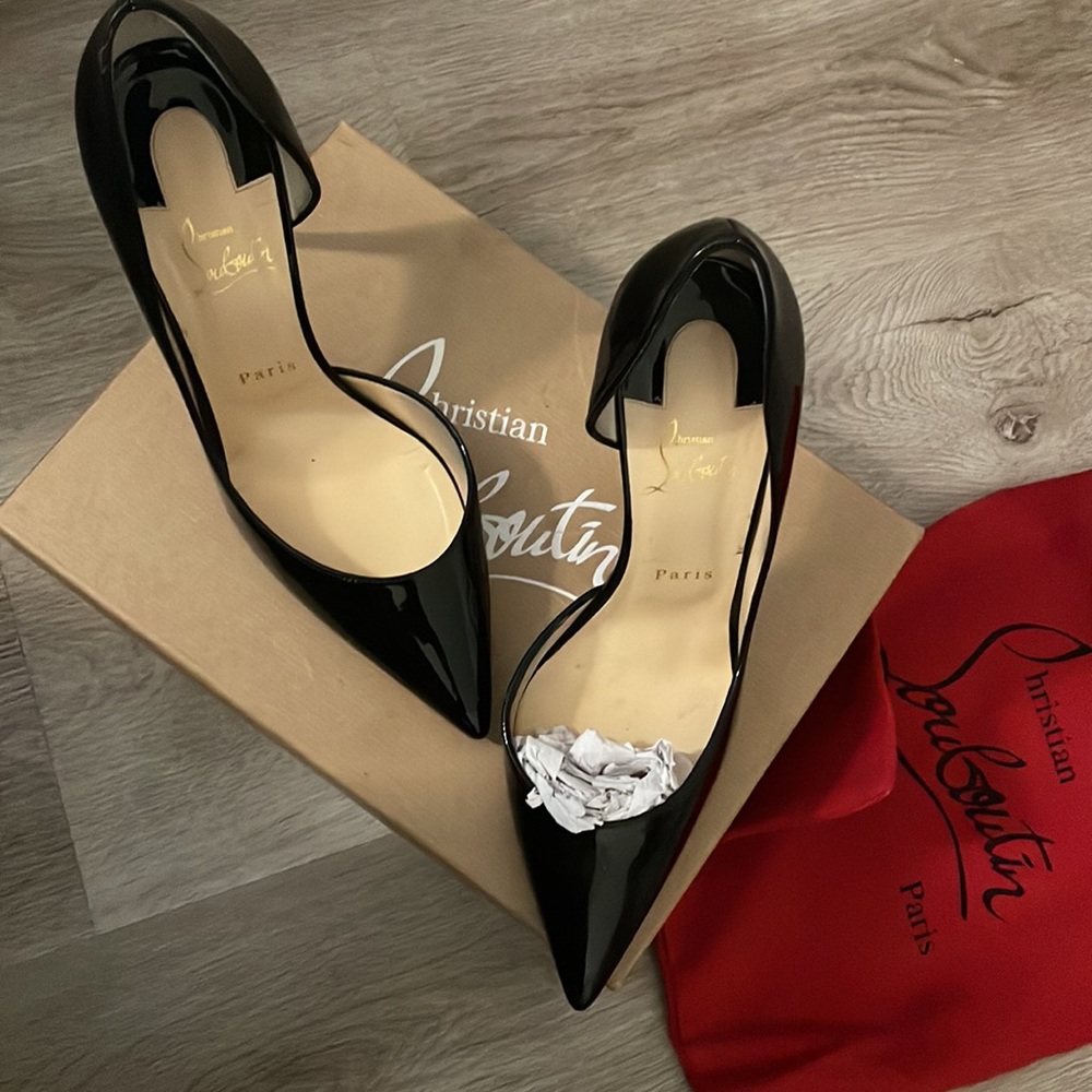 Christian Louboutin Iriza 100 Patent - Size 9.5